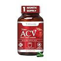 ZEROHARM Nano Apple Cider Vinegar (ACV) 500mg with 20% Acetic Acid | Supports Metabolism, Cravings & Appetite Control | Aids Gut Health, Digestion & Weight Management | Men & Women | 60 Capsules
