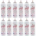 ZeroR® Butane Fuel Refill for Torch Lighters - Food-Safe & Triple-Filtered for Clean Burn - 100% Pure, Iso-Butane Refill for Torches, Kitchen & Refillable Lighters - 10.67 fl oz (315ml), 12 Cans