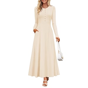 ZESICA Womens Elegant Maxi Dresses 2026 Fall