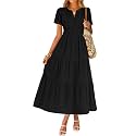 ZESICA Women39s Summer Casual Short Sleeve Boho