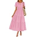ZESICA Women39s Summer Casual Short Sleeve Boho