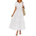 ZESICA Women39s Summer Casual Short Sleeve Boho