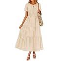ZESICA Women39s Summer Casual Short Sleeve Boho