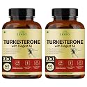 Zespo Turkesterone 1300mg Pack of 2 with Tongkat Ali, 120 Capsules