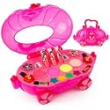 Zest 4 Toyz Makeup Kit Set for Kids Makeup Kit for Girls Beauty Set for Girls Gift Items Birthday Pretend Play Toys for Kids Age 5 Years - Pink