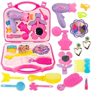 zest 4 toyz beauty makeup set for kids beauty patta set play makeup girls cosmetic with make up accessories for girls pink
