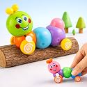 Zest 4 Toyz Wind-Up Caterpillar Toy for