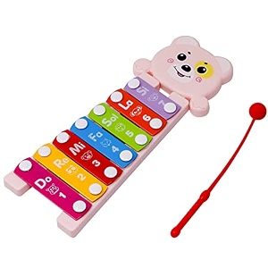 zest 4 toyz xylophone musical educational toy  motor skills  brain development  safe for kids  instrumental toys for toddlers babies kids girls boys i drum sticks for fun learning
