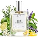 Zest Infusion 50ml EDP for Men | Luxury Leather White Floral Spicy Perfume | Intense Long Lasting Herbal Cedar Scent | Travel Gift