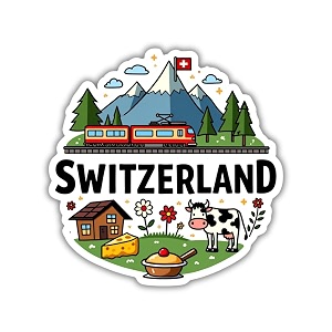 Zesta Wooden Fridge Magnets Set Refrigerator