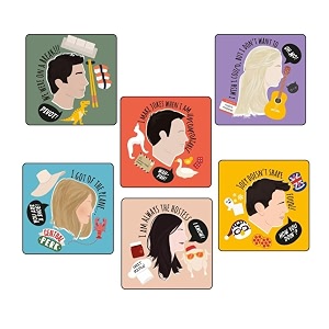 Zesta Wooden Fridge Magnets Set Refrigerator