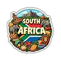 Zesta Wooden Fridge Magnets Set Refrigerator