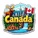 Zesta Wooden Fridge Magnets Set Refrigerator
