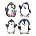 Zesta Wooden Fridge Magnets Set Refrigerator