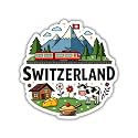 Zesta Wooden Fridge Magnets Set Refrigerator