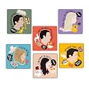 Zesta Wooden Fridge Magnets Set Refrigerator