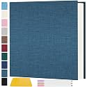 Zesthouse Large 18In Photo Album Self Adhesive 60 Pages, Scrapbook Albums with Sticky Page Holds 10x12 & 8x10 & 5X7 & 4x6 Pictures, DIY Photo Book Ideal Gift for Family Wedding Baby