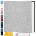 Zesthouse Large 18In Photo Album Self Adhesive 60 Pages, Scrapbook Albums with Sticky Page Holds 10x12 & 8x10 & 5X7 & 4x6 Pictures, DIY Photo Book Ideal Gift for Family Wedding Baby
