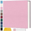 Zesthouse Large 18In Photo Album Self Adhesive 60 Pages, Scrapbook Albums with Sticky Page Holds 10x12 & 8x10 & 5X7 & 4x6 Pictures, DIY Photo Book Ideal Gift for Family Wedding Baby