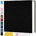 Zesthouse Large 18In Photo Album Self Adhesive 60 Pages, Scrapbook Albums with Sticky Page Holds 10x12 & 8x10 & 5X7 & 4x6 Pictures, DIY Photo Book Ideal Gift for Family Wedding Baby