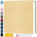 Zesthouse Photo Album Self Adhesive Pages, 60 Pages Magnetic Scrapbook Albums with Sticky Page, Photos Album Holds 8x10 & 5X7 & 4x6 & 6x8 & 3x5, Large Picture Book Ideal Gift for Family Wedding Baby