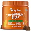 Zesty Paws Cat Probiotic Bites - Probiotics for Cats, Chicken, 60 Ct