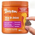 Zesty Paws Glucosamine for Dogs - Dog Joint Supplement, Bacon, 90 Ct