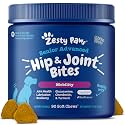 Zesty Paws Glucosamine for Dogs - Senior Dog Joint Supplement, Chicken 90ct