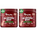 Zesty Paws Probiotics for Dogs, Digestive Enzymes Gut Flora, Digestive Health, Diarrhea &amp; Bowel Support, DE111, Dog Probiotics Soft Chew for Pet Immune System, Chicken, 90 Ct (Pack of 2)