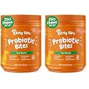 Zesty Paws Probiotics for Dogs, Digestive Enzymes Gut Flora, Digestive Health, Diarrhea &amp; Bowel Support, DE111, Dog Probiotic Soft Chew for Pet Immune System, Pumpkin, 250 Ct (Pack of 2)