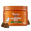 Zesty Paws Puppy Probiotics Bites - Gut Health for Dogs, Pumpkin, 90 Ct