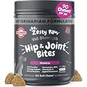 Zesty Paws Vet Strength Mobility Bites Beef &amp; Bacon Flavor Hip &amp; Joint Support Chews for Dogs with Glucosamine, Chondroitin, MSM, Hyaluronic Acid &amp; Serrazimes - 90 Count