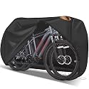 Zettum Bike Cover for 2 Bikes - Outdoor Bike Covers for Stationary 2 Bikes Heavy Duty & Waterproof, 600D Bicycle Covers for 2 eBike, Mountain Bike, Road Bike, Hybrid Bike, Beach Cruiser Bike Storage