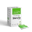 Zevic 100% Sugar Free Natural Stevia Sachets | Zero Calories | Vegan &amp; Keto | Diabetic Friendly - 50 Sachets