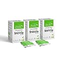 Zevic 100% Natural Sugar Free Stevia Sachets | Zero Calories Sweetener | Vegan &amp; Keto | Sugar Substitute Sachets Diabetic Friendly - 50 Pcs Box (Pack of 3)