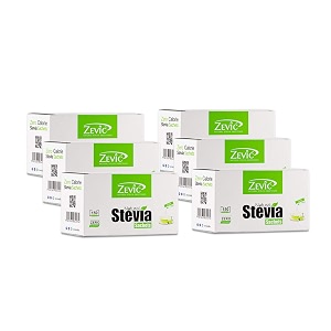 zevic sugarfree natural 100 stevia zero calorie sachets 150  6 - 900 sachets super saver pack