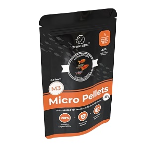 advanced micro pellets 200g  high protein fish food for small fish  0308 mm sinking pellets with 88 protein digestibility  premium community feed for guppies cichlids barbs tetras
