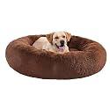ZEXSAZONE Round Donut Comfortable Washable Dog Bed for Extra Large Dogs l Large Bed for Large Dog l Adult Dogs l L and XL for Medium l Pets in Cooling Summer All Season