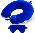 Zexsazone U Shape Neck Pillow travelling headrest, Multipurpose neck rest with Eye mask Neck Pillow