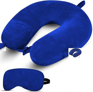 zexsazone u shape travelling neck pillow multipurpose headrest neck rest with eye mask neck pillow