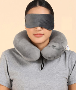 zexsazone u shape travelling neck pillow multipurpose headrest neck rest with eye mask neck pillow