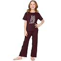 ZEYO Girl39s Cotton Typography Printed Night Suit
