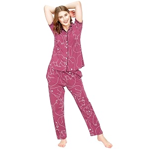 ZEYO Night Suit for Womens Polar Bear
