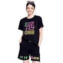 ZEYO Night Suit for Women39s Typography Printed