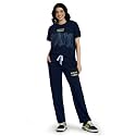 ZEYO Night Suit for Women39s Typography Printed