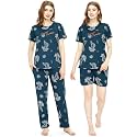 ZEYO Night Suit for Women39s Cheetah amp