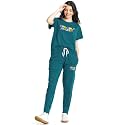 ZEYO Night Suit for Women39s Typography Printed