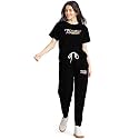 ZEYO Night Suit for Women39s Typography Printed