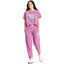 ZEYO Night Suit for Womens Typography Printed