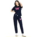 ZEYO Night Suit for Womens Typography Printed